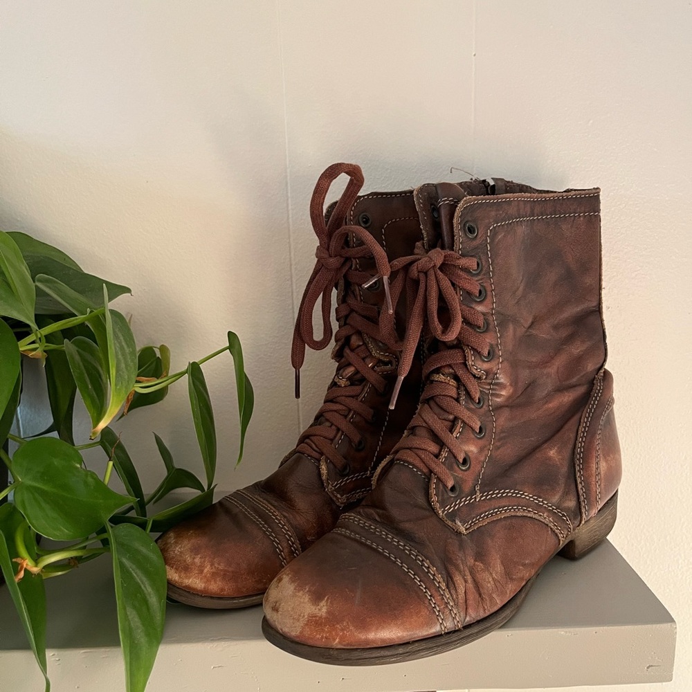 Staple Fall Leather Boots! STEVE MADDEN ✨